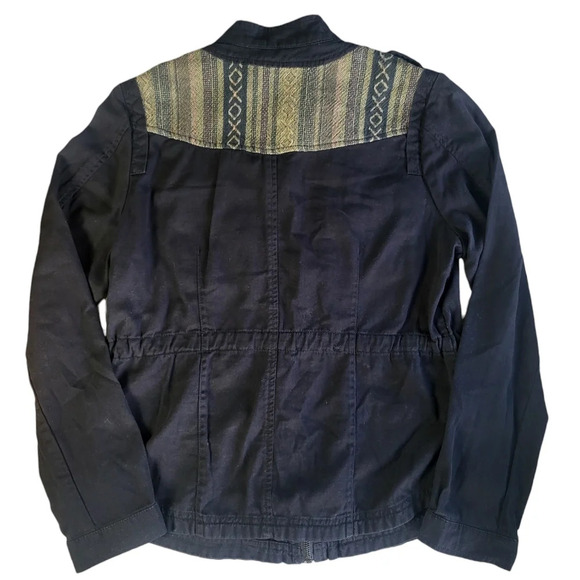 CoffeeShop Aztec Utility Canvas Jacket - Picture 3 of 12